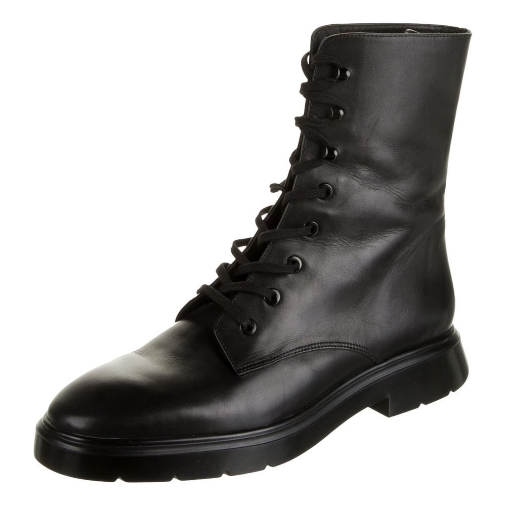 STUART WEITZMAN Mckenzee black combat  boots 37.5